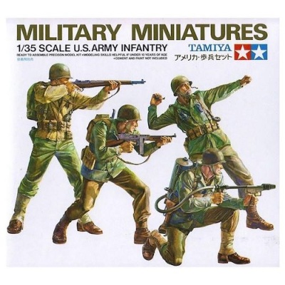 Tamiya 35013 1:35 US WWII Army Infantry Kit